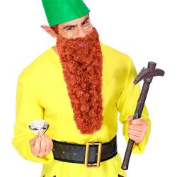 Vousy zrzavé dlouhé